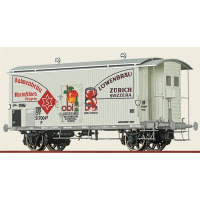 Brawa H0 DC Gedeckter G&uuml;terwagen K2 517000 (P), SBB,...
