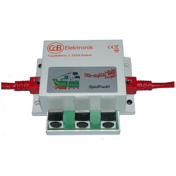 CdB SpielPunkt NET, 3x DIN10, 2x RJ45 CAN-BUS