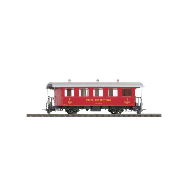 BEMO H0m Personenwagen B 2210 DFB, 2. Klasse, rot