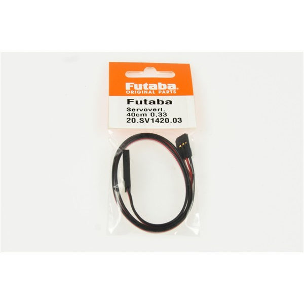 Futaba Servo Verl&auml;ngerungskabel 40cm, 3pol, Stecker/Buchse