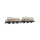 Arnold N DC Kesselwagen SNCF, P&eacute;troles de lOuest, 3-achsig, 2 Wagen, grau