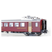 L.S. Models H0 AC Speisewagen, SBB, WR, EW I, rot, Ep. IV