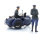 Artitec H0 Reichspolizeimotorrad mit Beiwagen + 2 Figuren