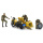 Artitec H0 ANWB Pannenhilfe Motorrad Beiwagen mit Figuren