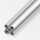 Alfer Coaxis Profil 1000 mm 35.5 mm Aluminium eloxiert Silber