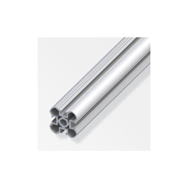 Alfer Coaxis Profil 2500 mm 35.5 mm Aluminium eloxiert Silber