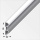 Alfer Coaxis Profil 1000 mm 35.5x11 mm Aluminium eloxiert Silber schmal