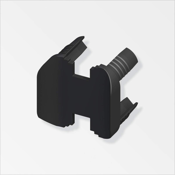 Alfer Coaxis Profil 35.5x9.5 mm Aluminium Schwarz