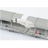 Exact Train H0 AC Autozug BLS, Autotransportwagen Sdt, 2er Set