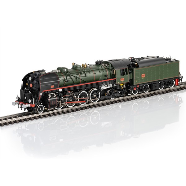 M&auml;rklin H0 AC Dampflokomotive 141-R 1244 Mikado, SNCF, Ep. VI, digital Sound Rauch