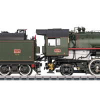 M&auml;rklin H0 AC Dampflokomotive 141-R 1244 Mikado, SNCF, Ep. VI, digital Sound Rauch