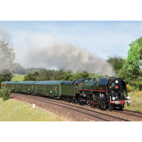 Trix H0 DC Dampflokomotive 141-R 1244 Mikado, SNCF, Ep....