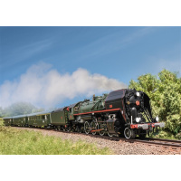 Trix H0 DC Dampflokomotive 141-R 1244 Mikado, SNCF, Ep. VI, digital Sound Rauch