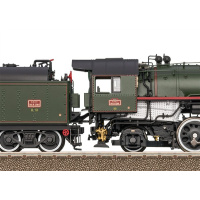 Trix H0 DC Dampflokomotive 141-R 1244 Mikado, SNCF, Ep. VI, digital Sound Rauch