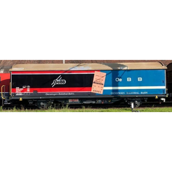 M&auml;rklin H0 AC Schiebewandwagen. Jubil&auml;um Oensingen-Balsthal / Hbils OeBB