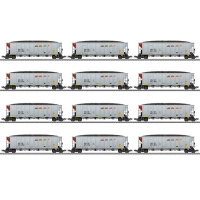 M&auml;rklin H0 AC Hopper Car Set BNSF,...