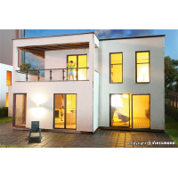 Kibri H0 Kubushaus Anna mit Balkon - Polyplate Bausatz