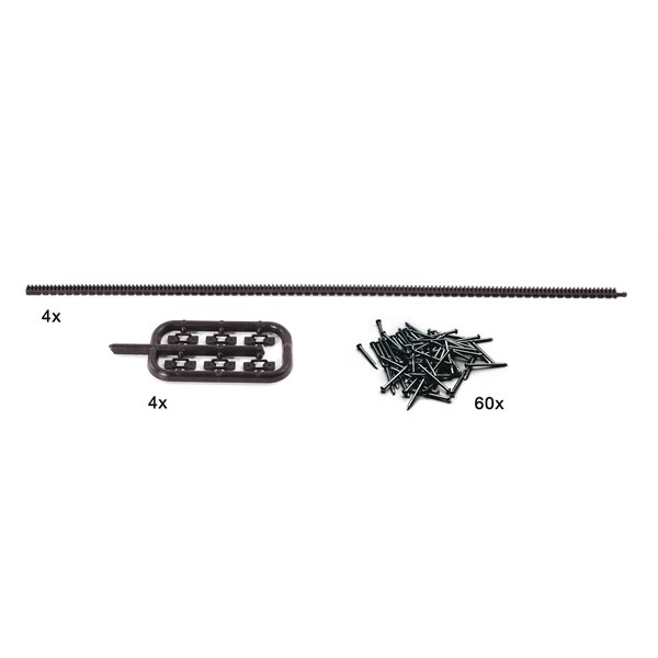 Roco H0 Gleis Zahnstange 230mm, 4 St&uuml;ck