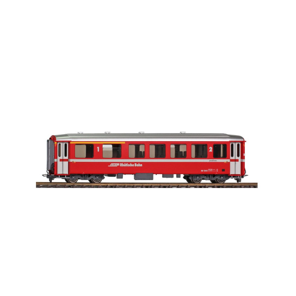 BEMO H0m Personenwagen EW I AB 1542, 1./2. Kl., RhB, Bernina, rot