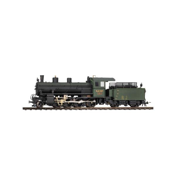 BEMO H0m Dampflokomotive G 4/5 107 "Albula", RhB, digital