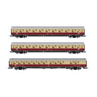 Rivarossi H0 DC Wagenset TEE Helvetia, DB, 2x A, 1 x WR,...