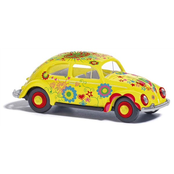 BUSCH H0 VW K&auml;fer/Ovalfenster, Hippie