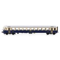 ESU H0 DC Steuerwagen Bt 970, SEZ, blau/ beige, Ep.IV