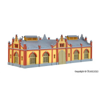 Kibri H0 Lagerhalle Brauerei Feldschl&ouml;sschen