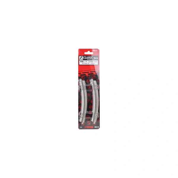 Rokuhan Z Gleis gebogen R270, 30&deg;, 6 St&uuml;ck (R015)