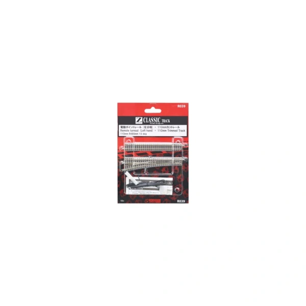 Rokuhan Z Weiche links R490, 13&deg;, 110mm (R039)