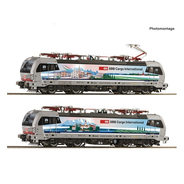 Roco H0 AC Elektrolokomotive BR 193 139-3, SBB Cargo Int. "Italienpiercer", digital Sound