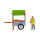 NOCH H0 Tiny-Scenes &bdquo;Obststand"