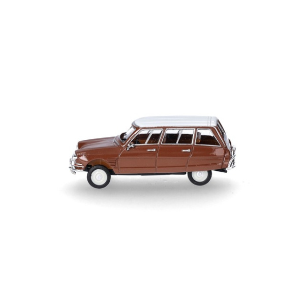 Herpa H0 Citroen AMI 6 Break, braun/Dach weiss