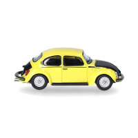 Herpa H0 Volkswagen (VW) K&auml;fer 1303 "Der gelb-schwarze Renner"