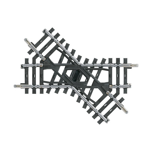 M&auml;rklin H0 K-Gleis, Kreuzung 45&deg;, 90mm lang