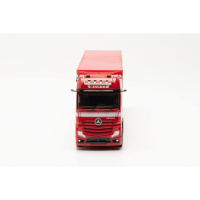 Herpa H0 Mercedes-Benz Actros 18 Gigaspace Gardinenplanensattelzug "Circus Monti"