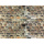 Vollmer H0 Mauerplatte Sandstein hellgrau aus Karton, 25 x 12,5 cm