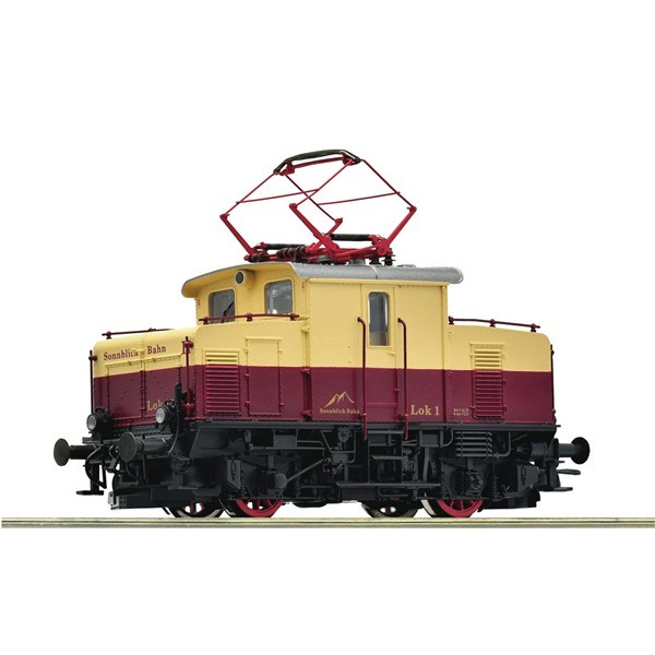 Roco H0 DC Elektrolokomotive Sonnblick Zahnradbahn, analog