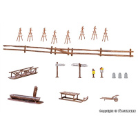 Kibri H0 Deko-Set Alpenland