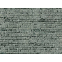 Vollmer N Mauerplatte Porphyr aus Karton, 25 x 12,5 cm