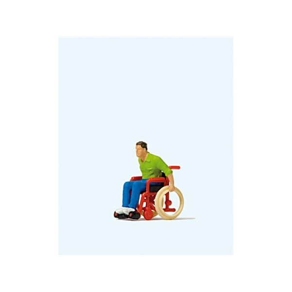 Preiser H0 Rollstuhlfahrer