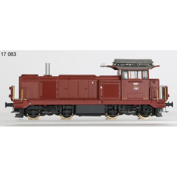 LS Models H0 DC Diesellokomotive Bm 4/4 18423, SBB, braun m. Kamin silber, Ep IV , analog