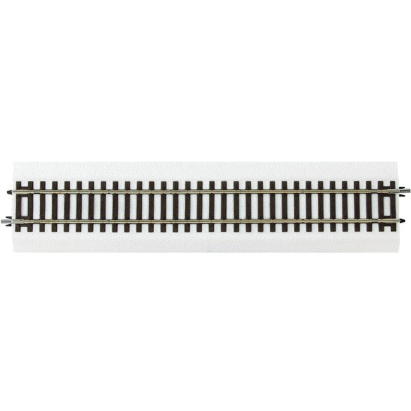 Roco H0 Gerades Gleis G1, weisse Bettung, 230mm