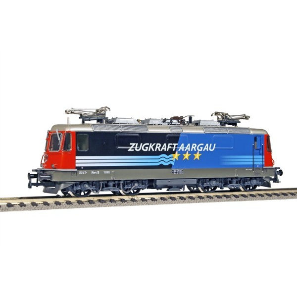 HAG H0 AC Elektrolokomotive Re 4/4 II 11181, SBB, "Zugkraft Aargau", digital Sound