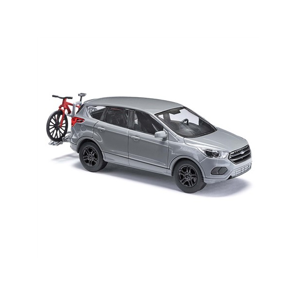 BUSCH H0 Ford KUGA mit Biketr&auml;ger und Bike