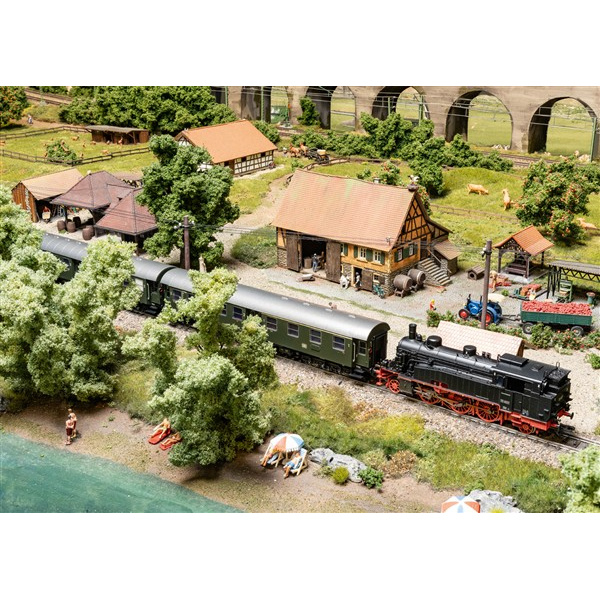 M&auml;rklin H0 AC Personenwagen Gep&auml;ckabteil BD4yge, gr&uuml;n