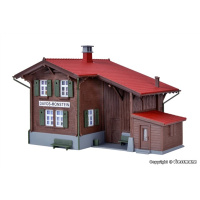 Kibri H0 Bahnhof Davos-Monstein inkl. Hausbeleuchtungs- Startset, Funktionsbausatz