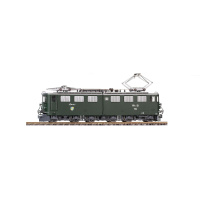 BEMO H0m Elektrolokomotive Ge 6/6 II 704, RhB, "Davos",gr&uuml;n, analog