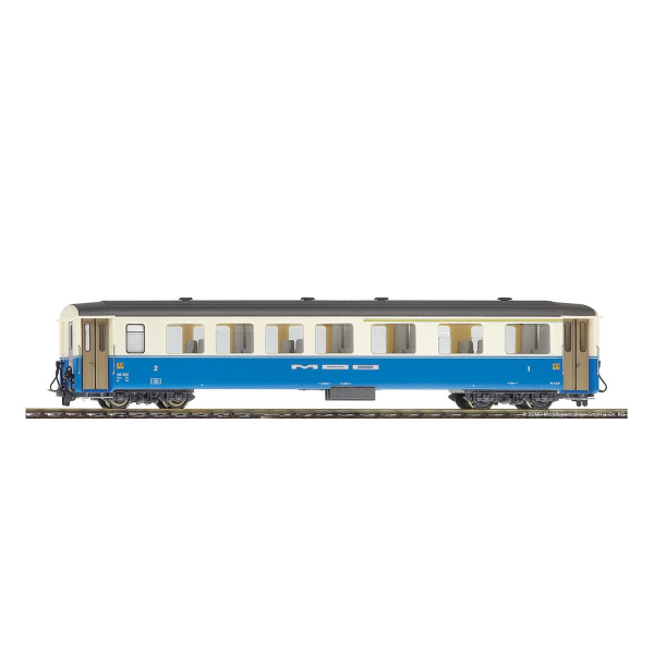 BEMO H0m Personenwagen AB 302 MOB, Leichtmetallwagen 1./2. Klasse