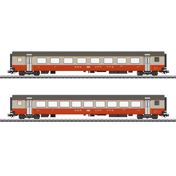 M&auml;rklin H0 AC Personenwagen EW III, SBB, SWISS EXPRESS, 2 Wagen
